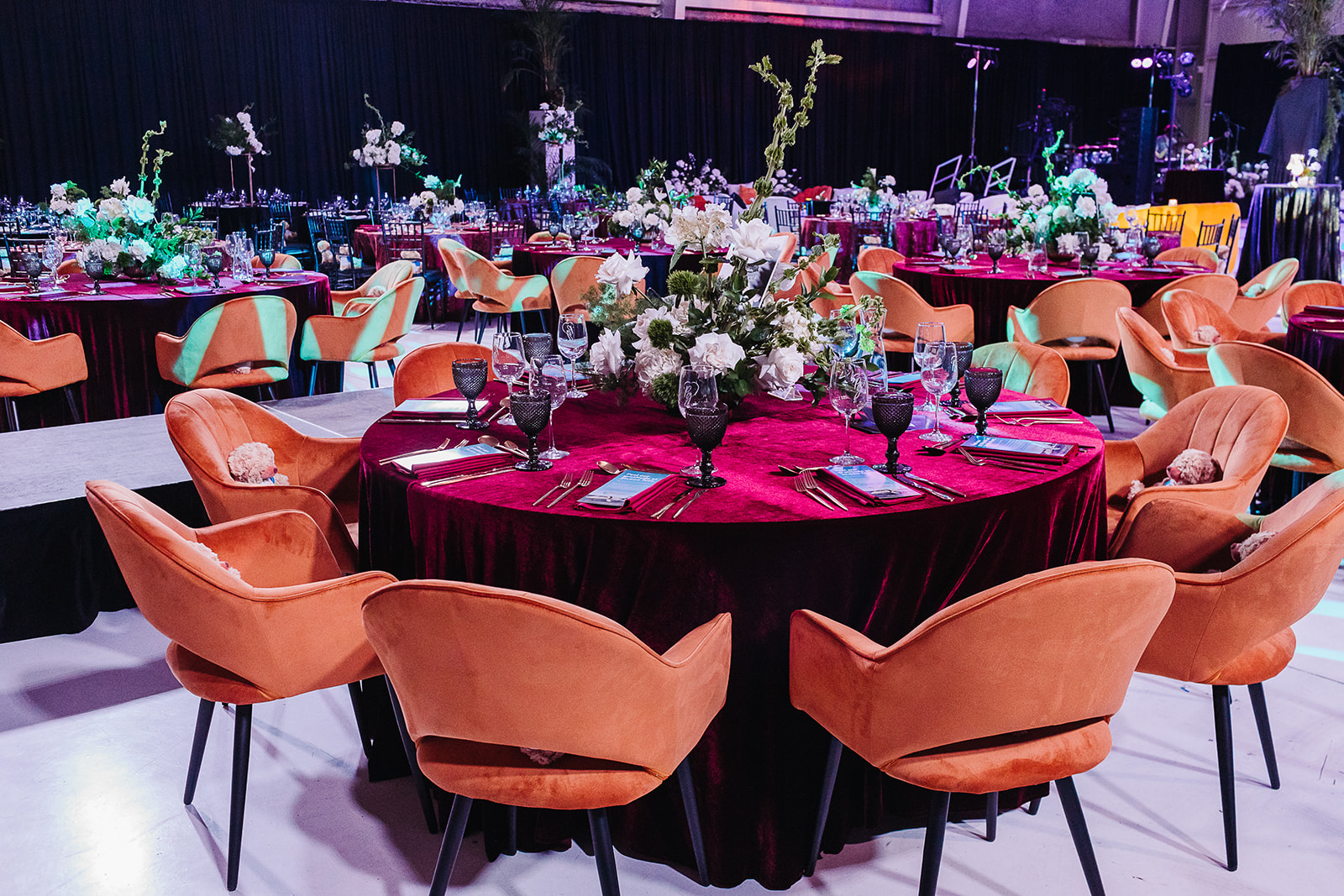 The Oliver Club supper club setting